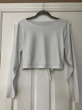 White Rashgaurd Swim Too